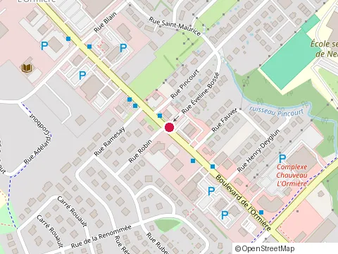 Location of Pita Pit at 9145 Bd de l'Ormière, Québec