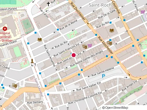 Location of Portage Quebec at 150 Rue Saint-Joseph E, Québec