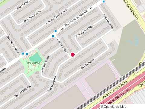 Location of Portes et Fenêtres Verdun Kirkland at 3570 Saint-Charles Blvd, Kirkland