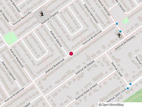 Location of Premiere Suites Montreal at 3450 Boulevard Thimens, Montréal