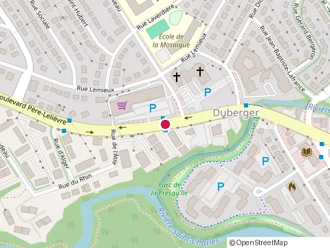 Location of Restaurant Normandin Duberger at 2185 Bd Père-Lelièvre, Québec