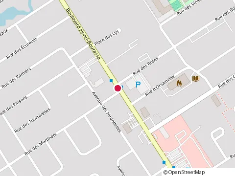 Location of Restaurant Normandin Orsainville at 15021 boulevard Henri-Bourassa, Québec