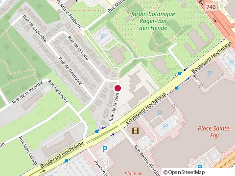 Location of Restaurant Normandin Place de la Cité at 2600 boulevard Laurier #180, Québec