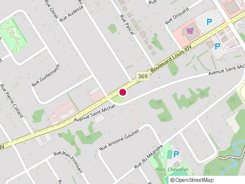 Location of Restaurant Normandin Rochette at 2334 boulevard Louis-Xiv, Québec