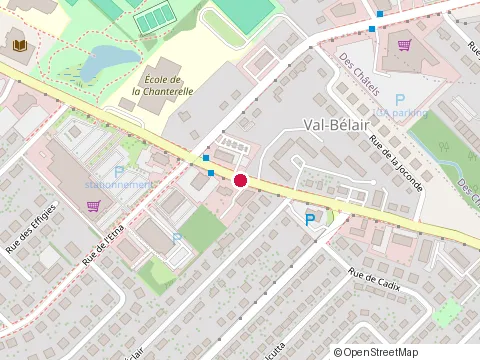 Location of Restaurant Normandin Val-Bélair at 1037 Boulevard Pie-Xi N, Québec