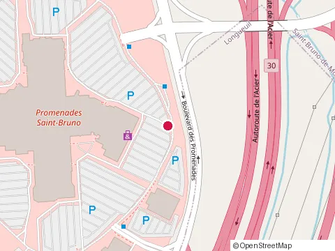 Emplacement de Rock N Deli au 1 Bd des Promenades, Saint-Bruno-de-Montarville