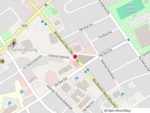 Location of Tecnic Driving School at 7760 boulevard Henri-Bourassa, Québec