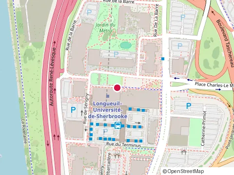 Location of Thai Express at Université de Sherbrooke 150 Place Charles-le Moyne, Longueuil
