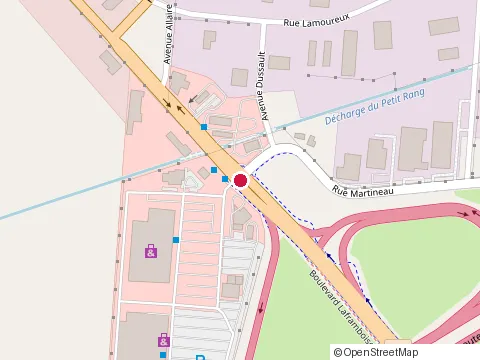 Location of Thai Express at 3535 boulevard Laframboise, Saint-Hyacinthe