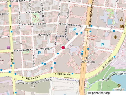 Location of Thai Express at Prom du Portage Place du Centre 200, Gatineau