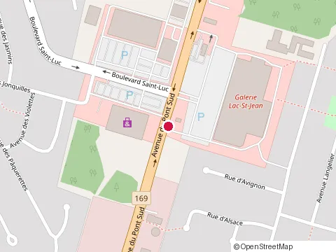 Location of Thai Express Restaurant Alma at Galeries Lac St-Jean 1055 Av. du Pont S, Alma