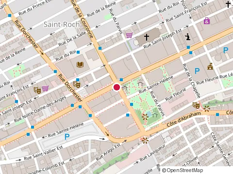 Location of Thai Express Restaurant Québec at 440 Rue de la Couronne, Québec