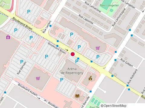 Location of Thai Express Restaurant Repentigny at 80 boulevard Brien, Repentigny