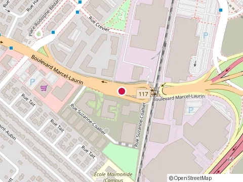 Location of Thai Express Restaurant St-Laurent at 1995 Blvd Marcel-Laurin, Saint-Laurent