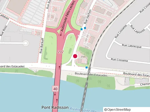 Location of Thai Express Restaurant Trois-Rivières at 505 Rue Vachon, Trois-Rivières