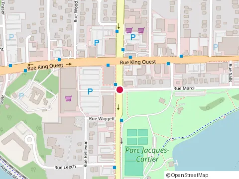 Location of Thaïzone at 1780 Rue King Ouest, Sherbrooke