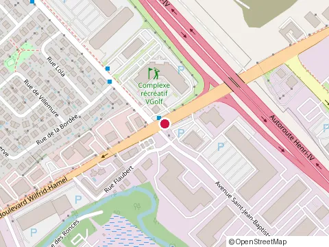 Location of Thaïzone at 5073 Wilfrid-Hamel Blvd, Québec
