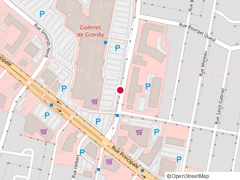 Location of Tristan at 40 Rue Évangéline #77, Granby