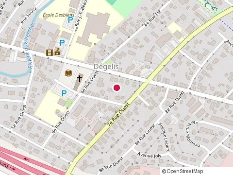 Location of Univesta Assurances et Services Financiers at 426 Av Principale, Dégelis