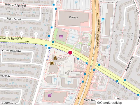 Location of Ville de Brossard at 2001 Boulevard de Rome, Brossard