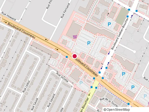 Location of Wild Wing Brasserie Sportive Saint-Hubert at 5932 Boulevard Cousineau, Saint-Hubert