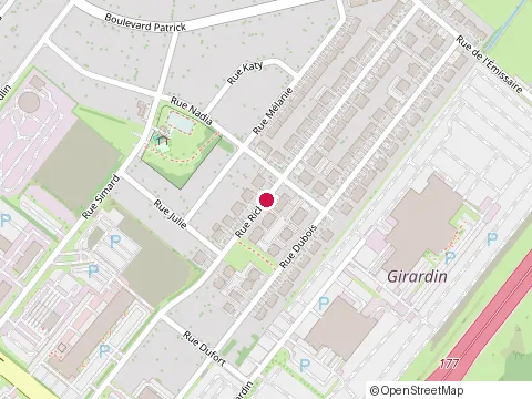 Location of A&W at 5000 Rue Girardin, Drummondville