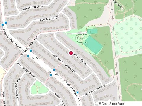 Location of A&W at 479 Ch Vanier, Gatineau