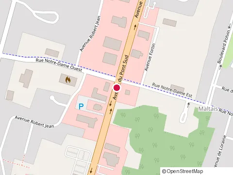 Location of A&W Canada at 745 avenue du Pont S, Alma