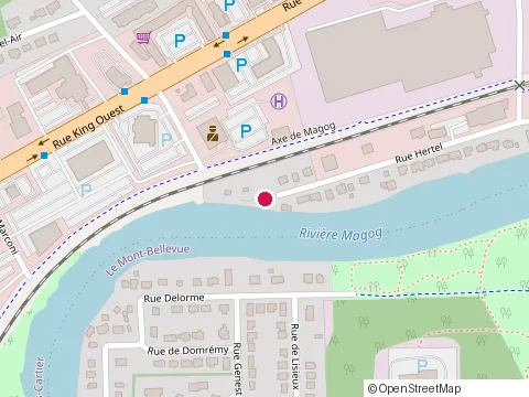 Location of Acq Estrie at 2925 Rue Hertel, Sherbrooke
