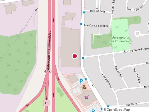 Location of Aki Sushi at 430 Bd Monseigneur-Dubois, Saint-Jérôme