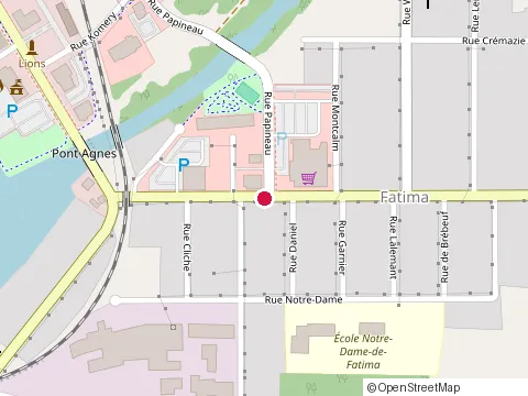 Location of Aki Sushi at 6000 Rue Papineau, Lac-Mégantic