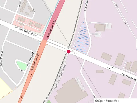 Location of Ali Excavation Inc. at 800 Bd des Érables, Salaberry-de-Valleyfield
