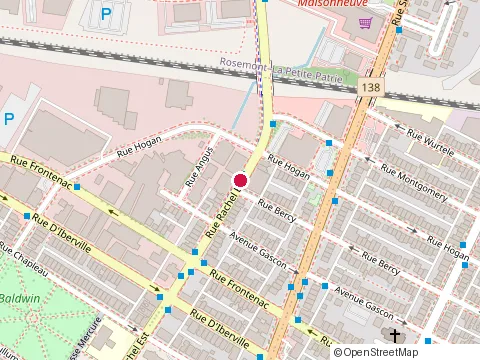 Location of Amika - Aide et Soins À Domicile at 2700 Rue Rachel E, Montréal