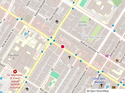 Location of Arahova Souvlaki Cote des Neiges at 5655 Chem. de la Côte-des-Neiges, Montréal