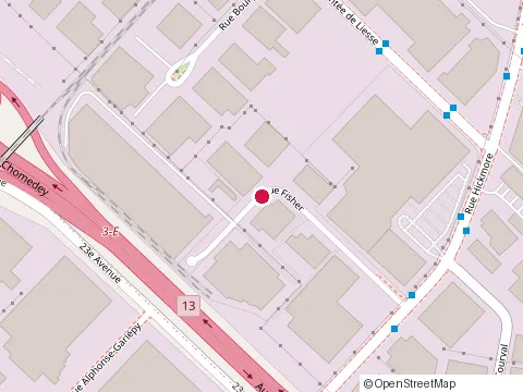 Location of Aramark Services de Pause-Cafe at 4900 Rue Fisher, Saint-Laurent