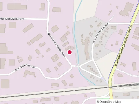 Location of Asdr Canada at 1086 Rue des Manufacturiers, Val-d'Or