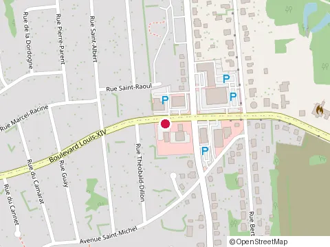 Location of Ashton at 2628 boulevard Louis-Xiv, Québec