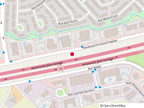 Location of Ben & Florentine at 2105 boulevard Armand-Frappier Suite 107, Sainte-Julie