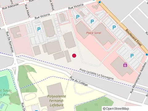 Location of Ben & Florentine at 250 Bd Fiset #1F, Sorel-Tracy