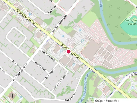 Location of Blanchette J M H & Fils Inc (les Entreprises) at 1515 Bd Lemire, Drummondville