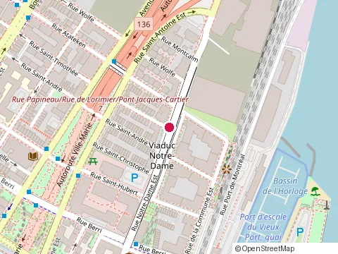 Location of Bluekango Canada at 914 Notre Dame St W, Montréal