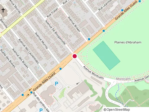 Location of Café Québecor at 179 Grande Allée O, Québec