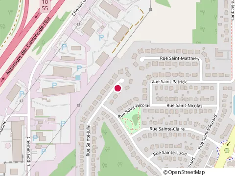 Location of Café William - Usine at 5807 Rue Robert Boyd, Sherbrooke