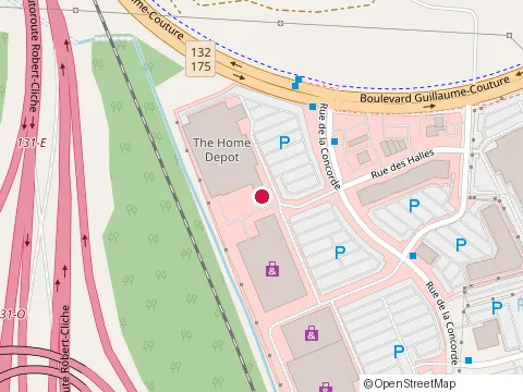 Location of Caron & Guay - Portes et Fenêtres / Succursale de Lévis at Local 203 950 Rue de la Concorde, Lévis