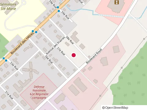Location of Casa Grecque at 6183 Bd Royal, Shawinigan