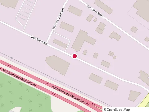 Location of Cegerco at 1180 Rue Bersimis, Chicoutimi