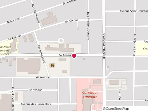 Location of Centre d'Hébergement Champagnat at 370 5E Avenue, Saint-Jean-sur-Richelieu