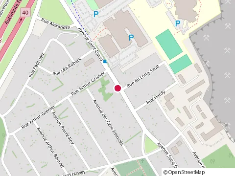 Location of Centre de Formation Prof at 2740 avenue Saint-David, Québec