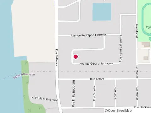 Emplacement de Climatisation Eric Dube Inc au 105 avenue Gerard-Brunelle, Saint-Jean-sur-Richelieu