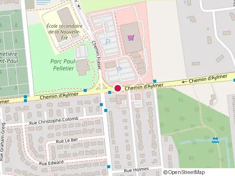 Location of Clinique Lobe Aylmer Gatineau - Audiologistes, Audioprothésistes at Carrefour Santé Aylmer 362 Chem. d'Aylmer, Gatineau